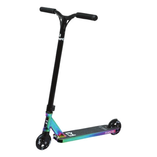  Самокат RRAMPA трюковой  720 110, хром *