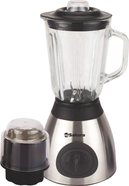  Блендер ЭЛЕКТР. стационарный  0,8кВт SAKURA SA-6231 кофемолка