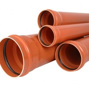  Труба с раструбом 110*0,5м НАРУЖНАЯ