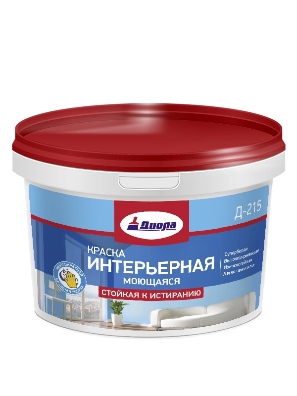  Краска в/эм интерьерная суперстойкая 14,0кг Д-215