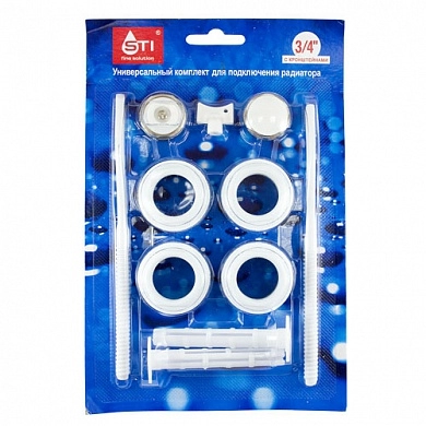  Комплект д/радиатора 3/4 с 2-мя кроншт.  