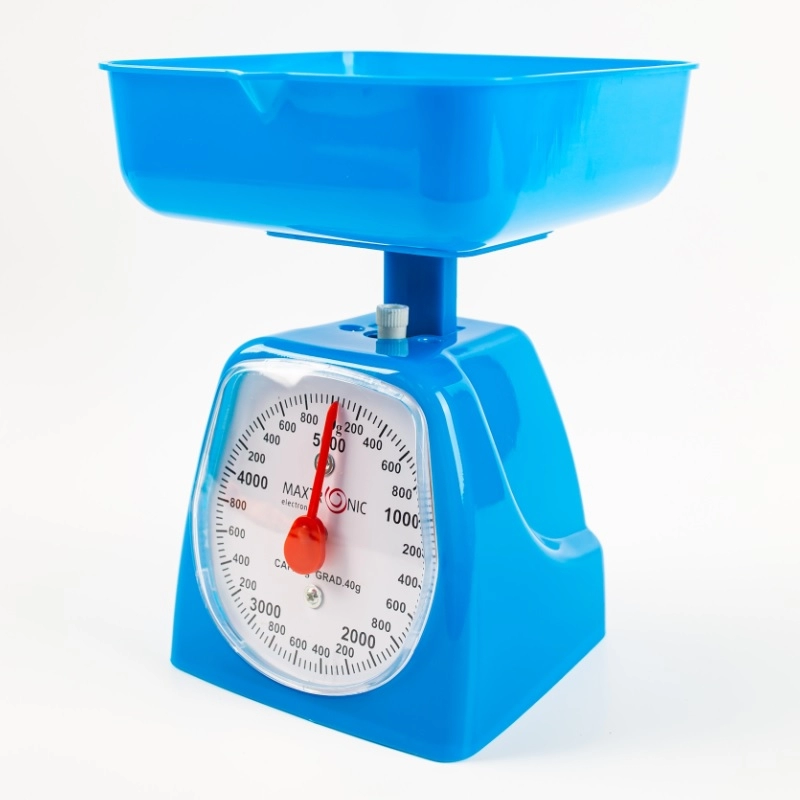  Весы настольные кухонные мех (5кг) с чашей MAXTRONIC MAX-1801