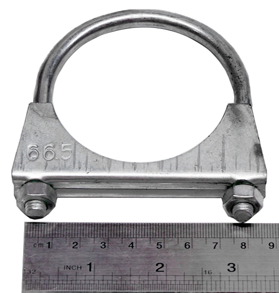  Хомут глушителя D 66,5мм *
