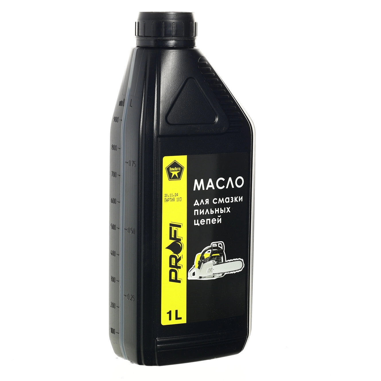  [М] Масло д/пильных механизмов 1,0л (смазка цепи бензопил)
