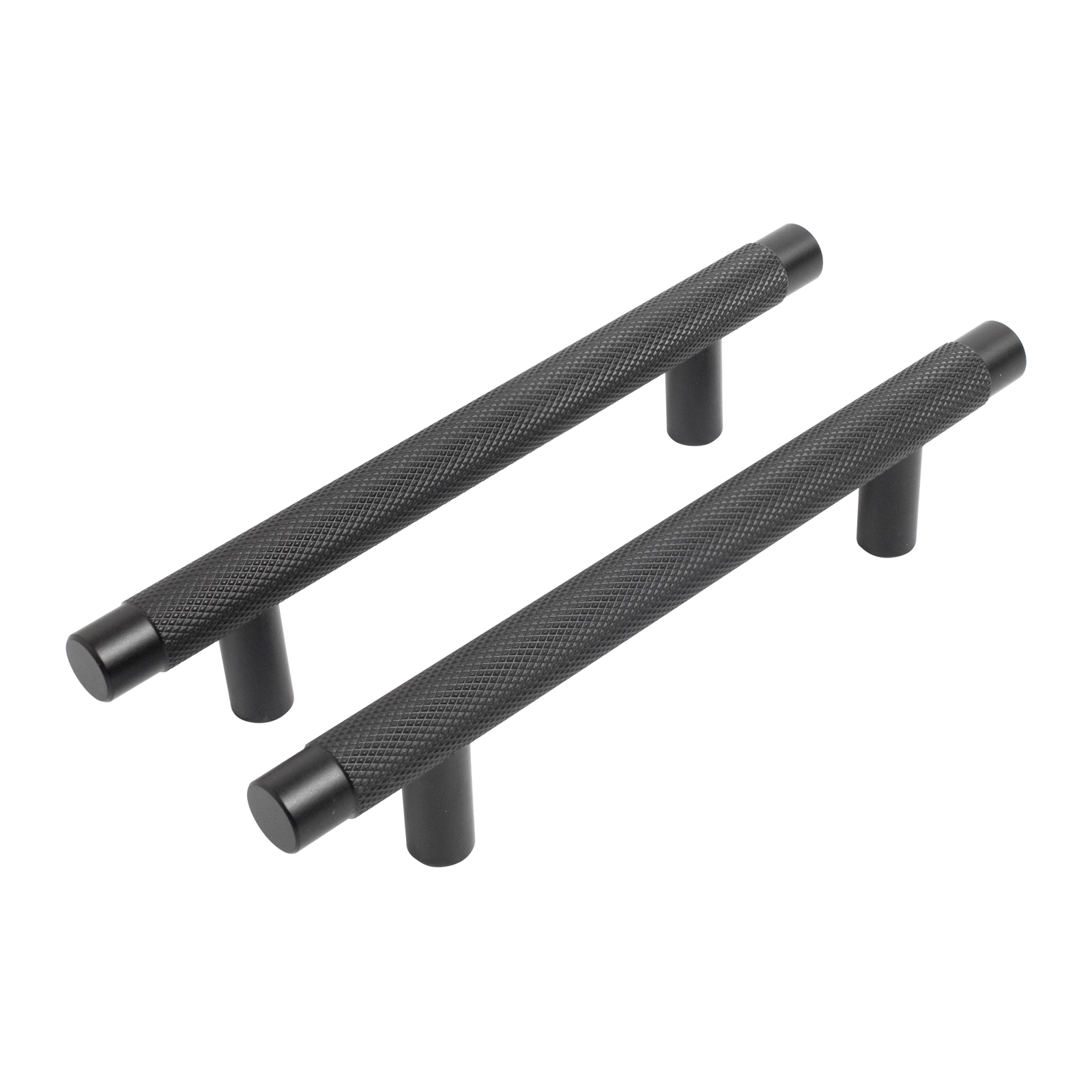  Ручка скоба мебельная  96мм ЧЕРНЫЙ МАТОВЫЙ (2шт) /16753/