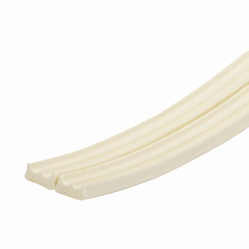  Уплотнитель самоклеящийся Е  9*4мм 150м белый 