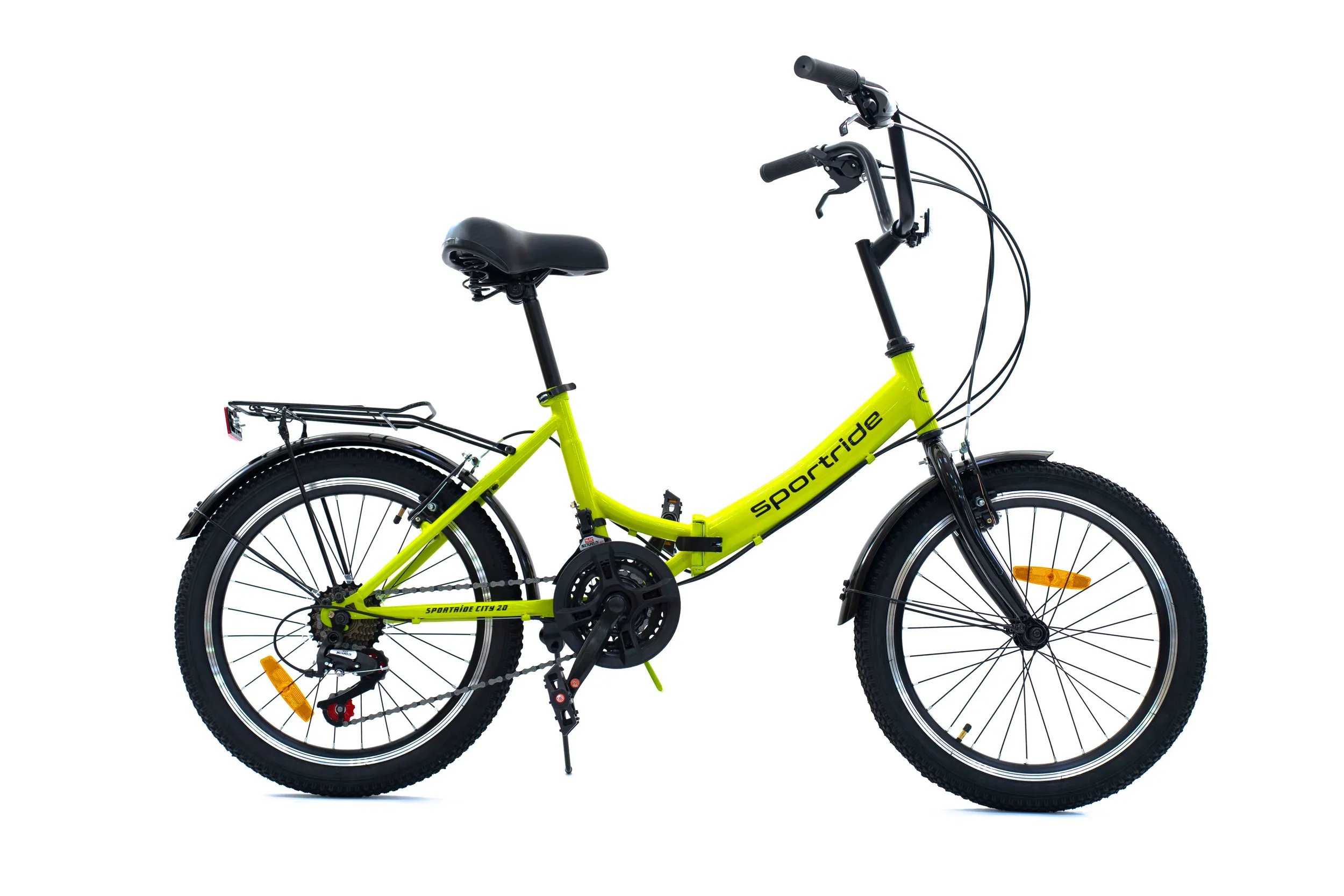  Велосипед SPORTRIDE CITY 20 (21 ск., рост OS) зеленый 2025