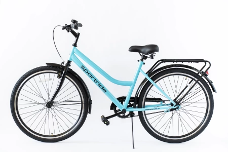  Велосипед SPORTRIDE CITY 26 (1 ск., рост OS) бирюзовый 2025