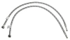  Нр подводок к смесителю (2шт) 100см 
