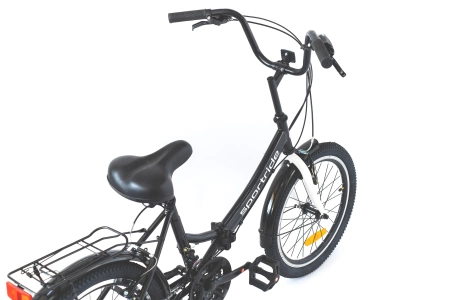  Велосипед SPORTRIDE CITY 20 (21 ск., рост OS) черный 2025
