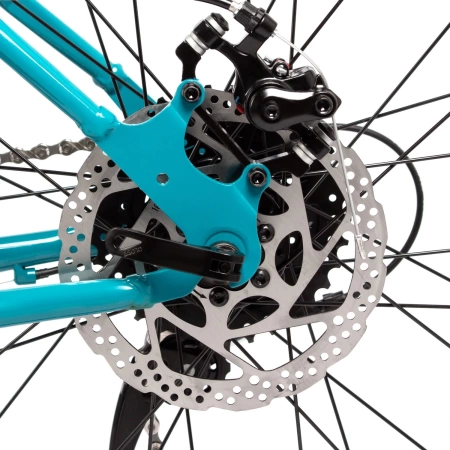  Велосипед FOXX MELISA 26" зеленый, сталь, рама 15" 