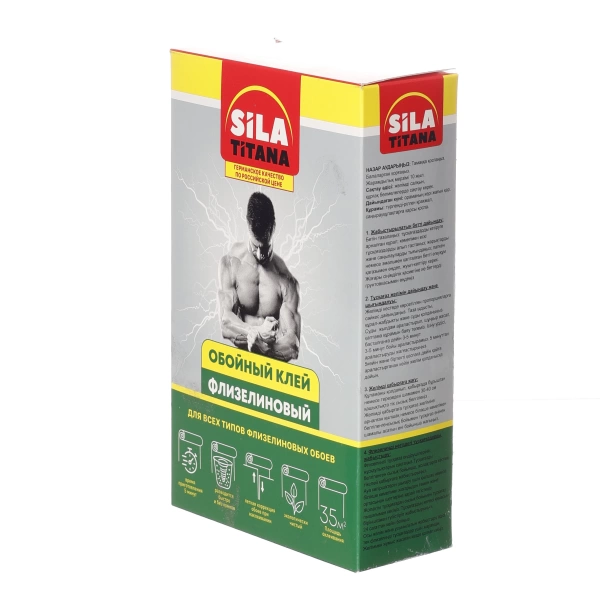  Клей обойный флизелиновый СИЛА ТИТАНА 200гр жест.уп