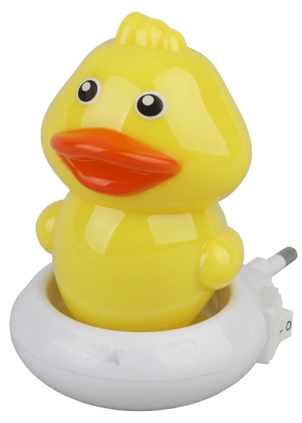  Ночник ЭРА Утенок, желтый /19101/