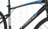  Велосипед TRINX 700С Free 2.0 рама 470мм, черный мат/синий-серебряный *