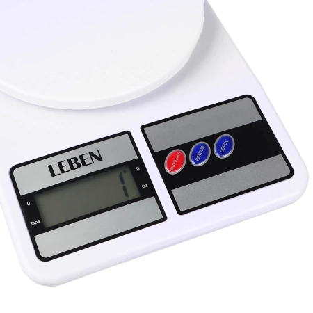  Весы настольные кухонные ЭЛЕКТР. (5кг) /268-056/