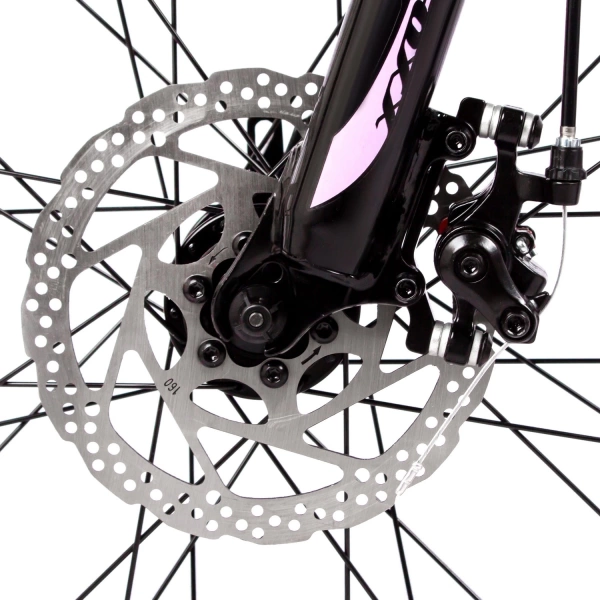  Велосипед FOXX MELISA 26" фиолетовый, сталь, рама 15" 