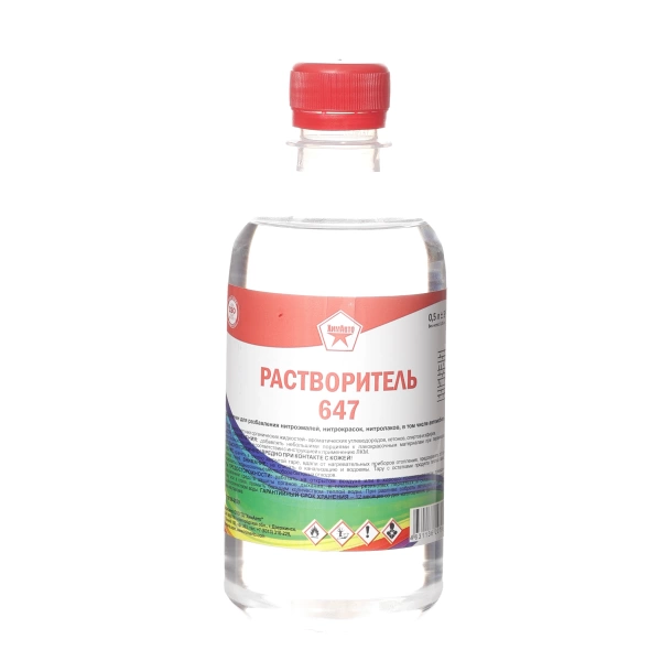  Растворитель 647 ТУ ХимАвто 0,5л