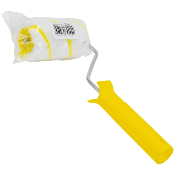  Валик АКРИЛ 100мм (с желтой полосой) /31-17/