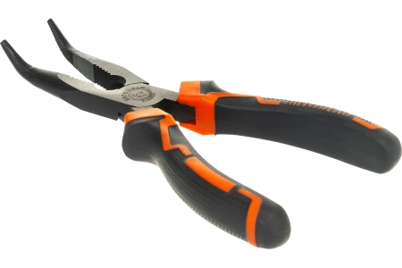  Пассатижи удлин. выгнутые АвтоДело PRO 180мм /36438/