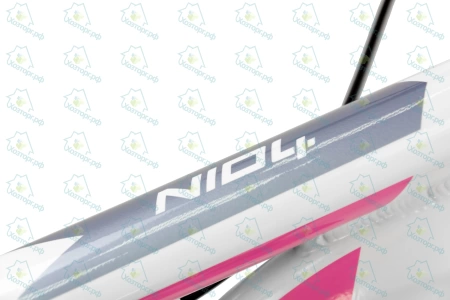  Велосипед TRINX 24" N104 рама 14,5", белый/розовый-серый *