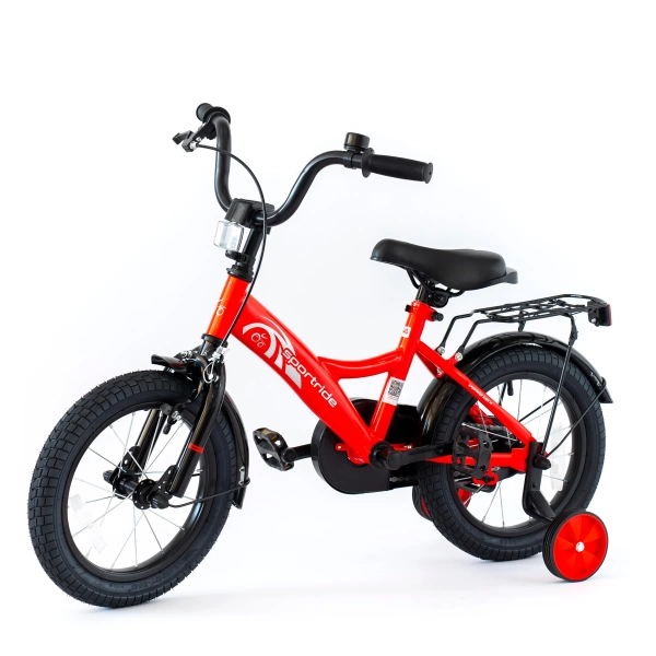  Велосипед SPORTRIDE KIDS 14 (1 ск., рост OS) красный 2025