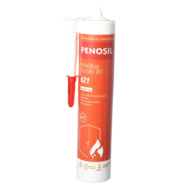  Герметик акриловый PENOSIL ОГНЕСТОЙКИЙ белый 280мл 