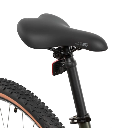  Велосипед FOXX MERIDIAN 27,5" зеленый, алюминий, рама 16" 