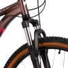  Велосипед FOXX MERIDIAN 27,5" коричневый, алюминий, рама 16" 