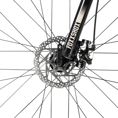  Велосипед FOXX MERIDIAN 27,5" зеленый, алюминий, рама 16" 