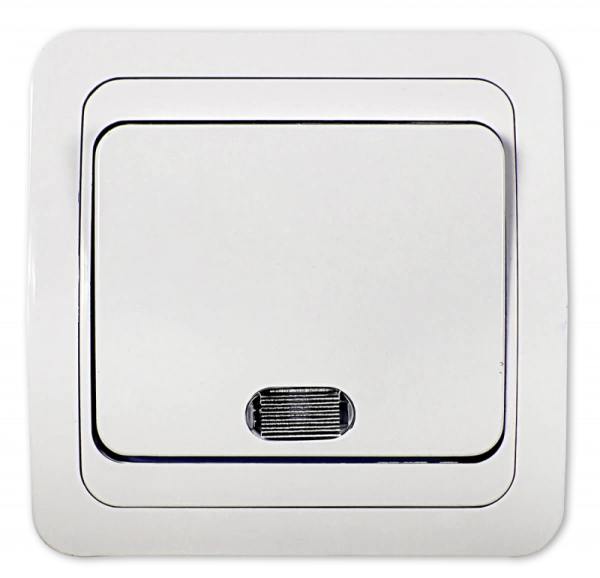  Выключатель InHome 1 СП с индикатором /59853/ 