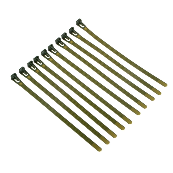  Подвязка д/растений 0,7мм *20см (10шт) нейлон /154-059/