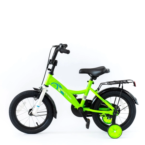  Велосипед SPORTRIDE KIDS 14 (1 ск., рост OS) зеленый 2025