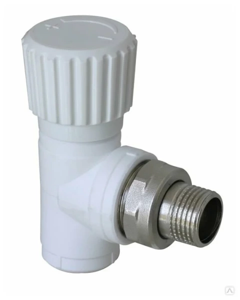  Кран д/радиаторов угловой 20 * 1/2"Н  ПП /5910/