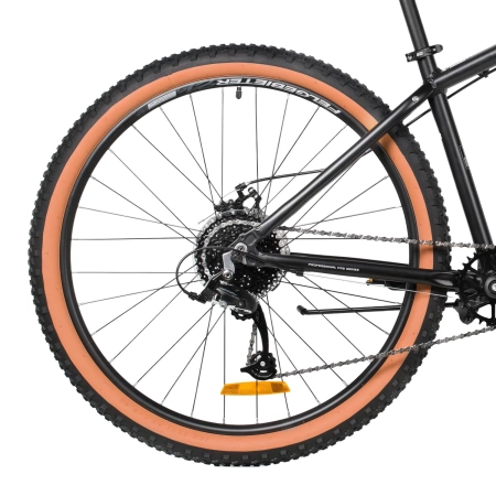  Велосипед FOXX MERIDIAN 26" черный, алюминий, рама 14" 