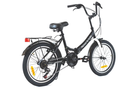  Велосипед SPORTRIDE CITY 20 (21 ск., рост OS) черный 2025