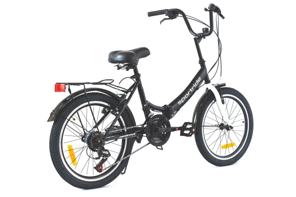  Велосипед SPORTRIDE CITY 20 (21 ск., рост OS) черный 2025