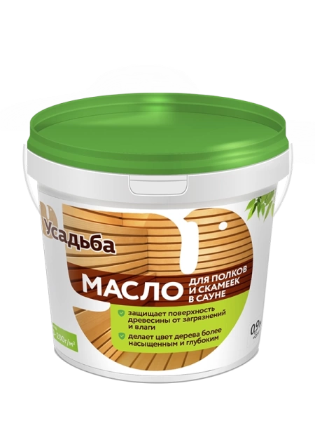  Масло д/полков и скамеек в сауне  0,8кг  У-216