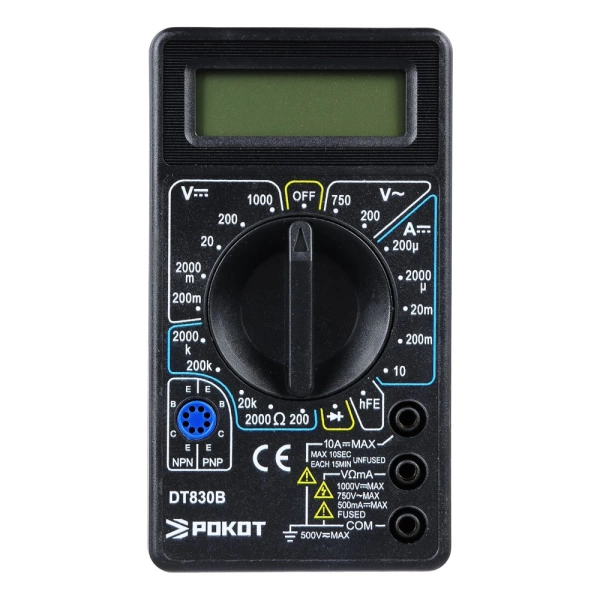  Мультиметр цифровой DT-830В /660-014/