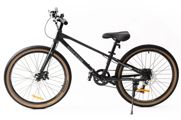  Велосипед SPORTRIDE AL 24 D (7 ск., рост OS) черный мат 2026