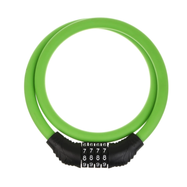  Замок д/велосипеда 12*800мм кодовый /468-111/