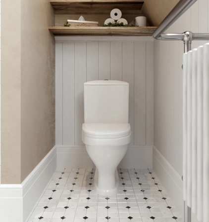  Унитаз-компакт "3707, 8036" кн/арм, гориз.выпуск, бачок и сид.*