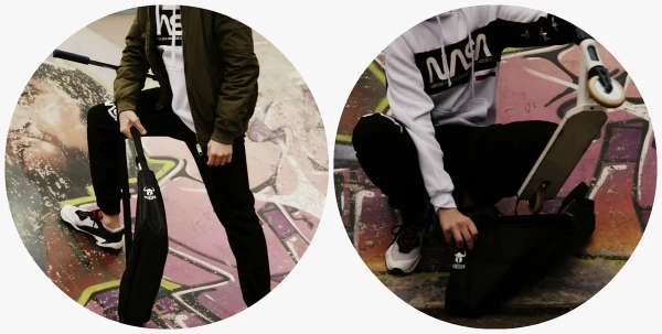  Сумка-чехол ткань Дюспо HBG-01BK *