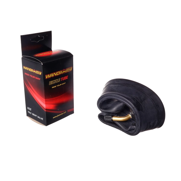  Камера вело Wanda 10" * 2,0 бутил (д/колясок и вело), гнутый нипель 45гр /200-018/