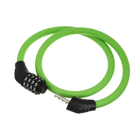  Замок д/велосипеда 12*800мм кодовый /468-111/