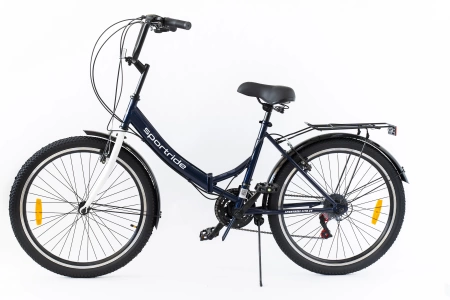  Велосипед SPORTRIDE CITY 24 (21 ск., рост OS) синий 2025