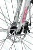  Велосипед TRINX 24" N104 рама 14,5", белый/розовый-серый *