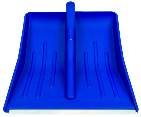  Лопата СНЕГОВАЯ № 8 пласт.  390*490 ЦВЕТНАЯ НЕЛОМАЙКА /З/