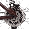  Велосипед FOXX MERIDIAN 27,5" коричневый, алюминий, рама 16" 