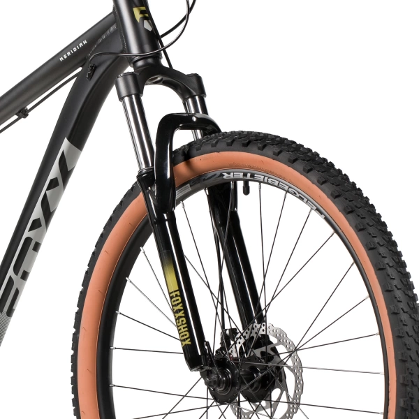  Велосипед FOXX MERIDIAN 26" черный, алюминий, рама 14" 